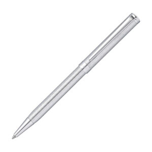 Sheaffer Intensity系列 - 亮鋼色暗紋銀夾原子筆 (SHF-INT-CRM-CT-BP)