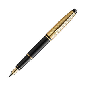 WATERMAN Expert系列Deluxe Opera Collection歌劇院之美黃金雕刻紋配黑杆墨水筆 (WTM-EXP-DLXBLK26-FP)