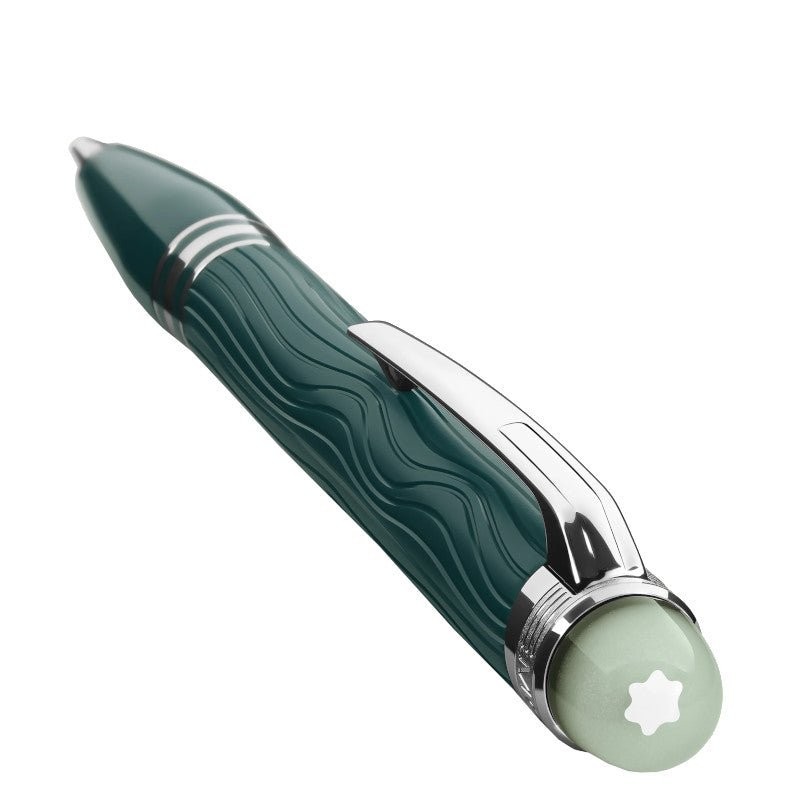 MONTBLANC 萬寶龍 Starwalker系列 – PolarGreen極光之美特別版綠色波浪紋鉑金夾原子筆 (MBC-132904) - Image 4