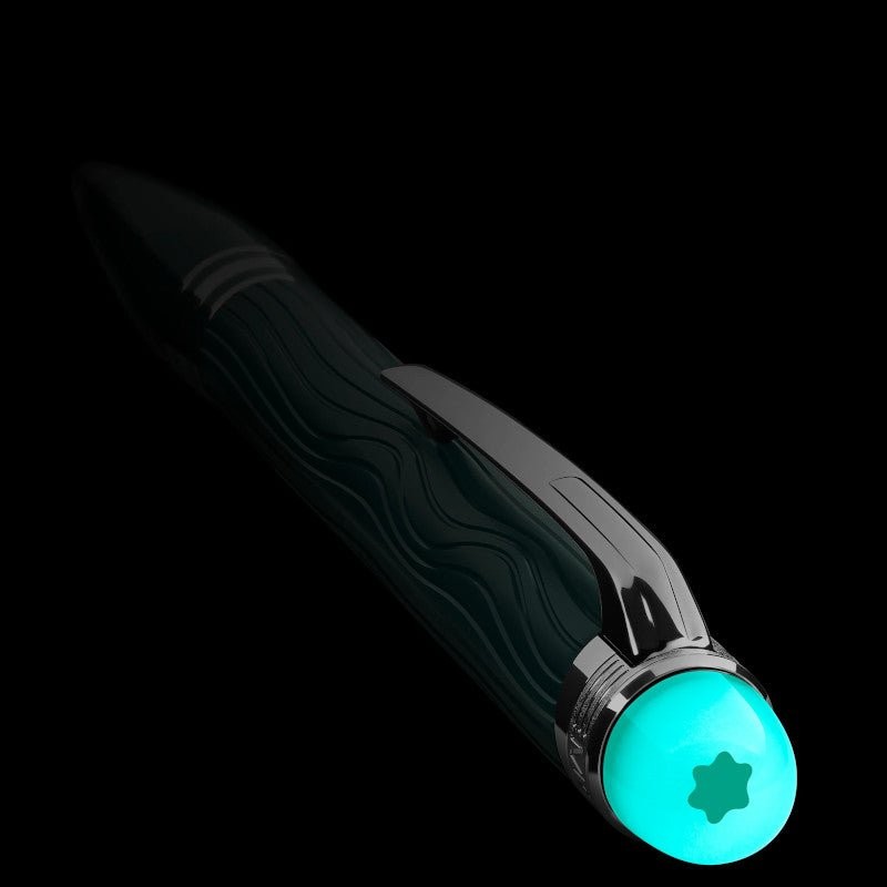 MONTBLANC 萬寶龍 Starwalker系列 – PolarGreen極光之美特別版綠色波浪紋鉑金夾原子筆 (MBC-132904) - Image 5