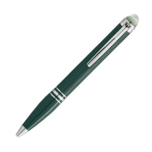 MONTBLANC 萬寶龍 Starwalker系列 – PolarGreen極光之美特別版綠色波浪紋鉑金夾原子筆 (MBC-132904)
