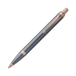 Parker IM 系列 Finishing Touch特別版原子筆 - 深灰玫瑰金夾 (PN-IM-FNTH-GRY-RT-BP)