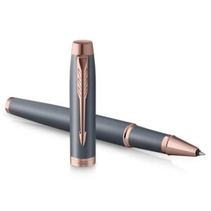 Parker IM 系列 Finishing Touch特別版走珠筆 - 深灰玫瑰金夾 (PN-IM-FNTH-GRY-RT-RB)