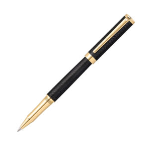Sheaffer Intensity系列 - 黑色暗紋金夾走珠筆 (SHF-INT-BLK-GT-RB)