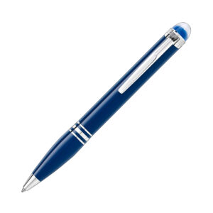 MONTBLANC 萬寶龍 Starwalker系列 –  藍色星球午夜藍筆身鉑金夾原子筆 (MBC-132441)