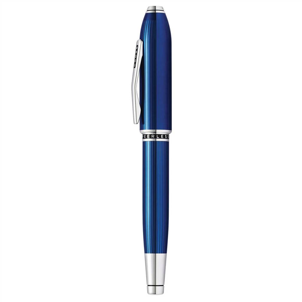 Cross Peerless系列Quartz Blue石英藍鍍鉑金筆夾走珠筆 (CRS-PLS-QBLU-CT-RB) - Image 4