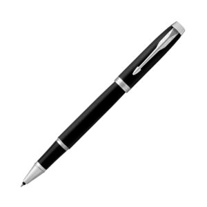 Parker IM系列磨砂黑銀夾走珠筆 (PN-IM17-MBLK-CT-RB)