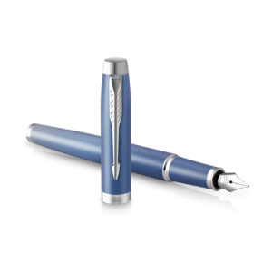 Parker IM系列書寫儀式特別版墨水筆-魔幻藍銀夾 (PN-IM-RITBLU-CT-F)