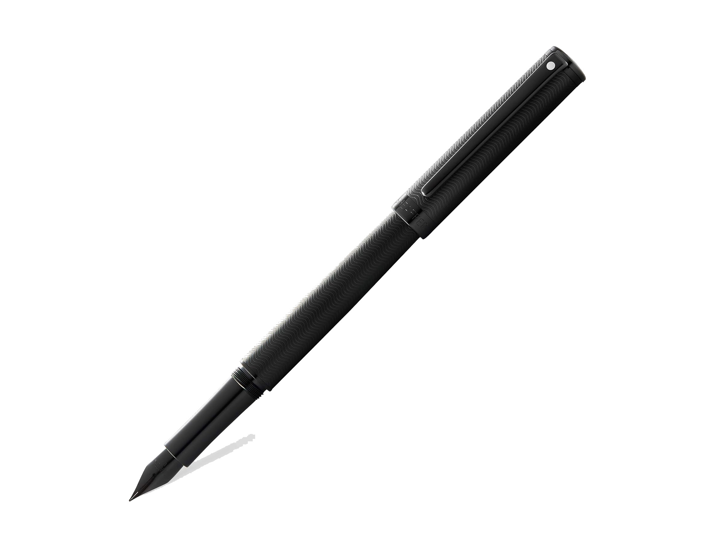 Sheaffer Intensity系列暗紋純黑墨水筆 (SHF-INT-BLK-BT-F)