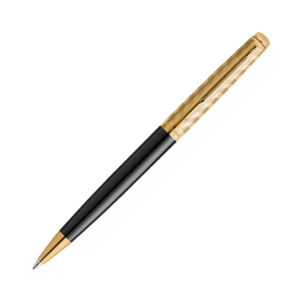 WATERMAN HÉMISPHÈRE系列Deluxe Opera Collection歌劇院之美黃金雕刻紋配黑杆原子筆 (WTM-HEM-DLXBLK26-BP)