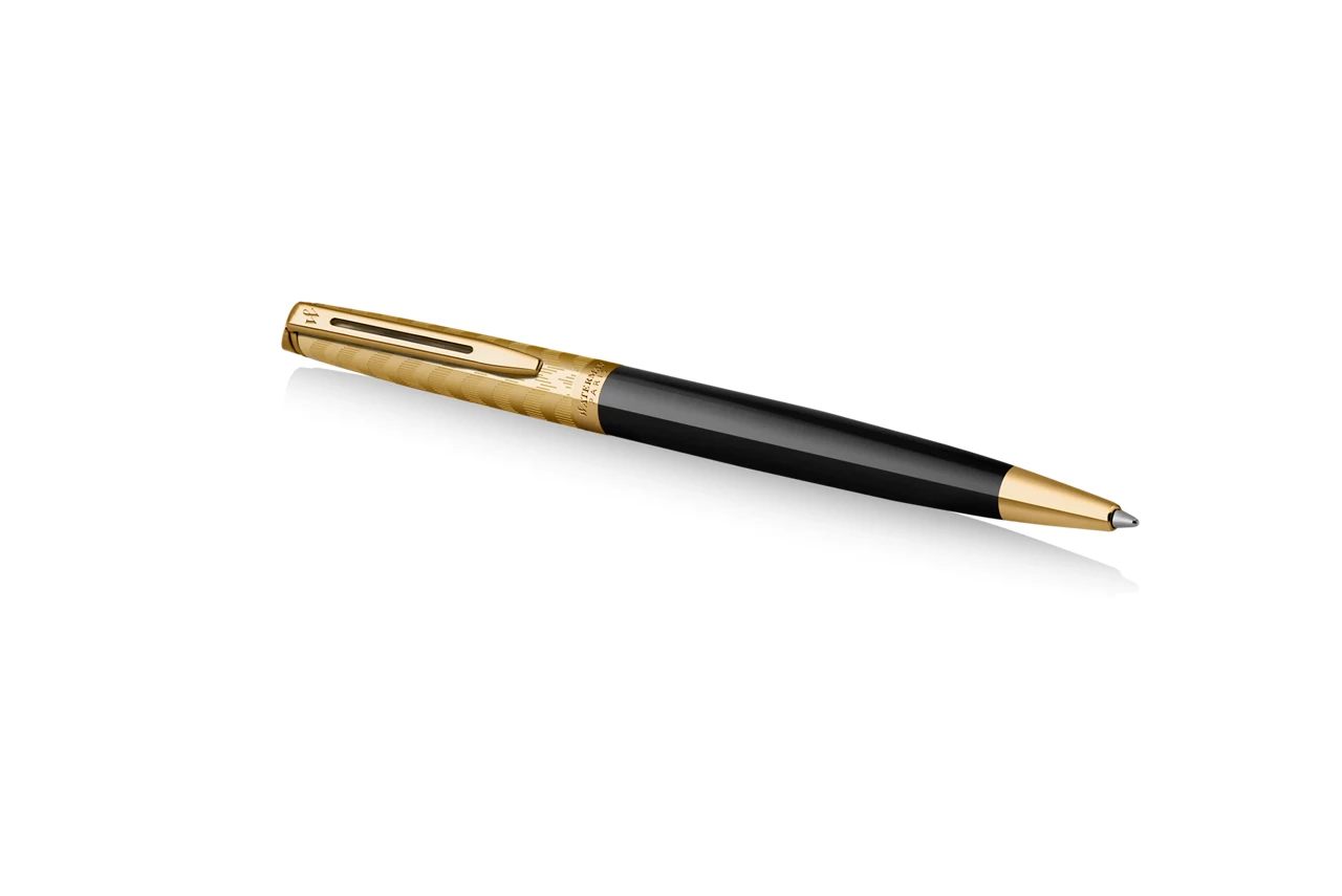 WATERMAN HÉMISPHÈRE系列Deluxe Opera Collection歌劇院之美黃金雕刻紋配黑杆原子筆 (WTM-HEM-DLXBLK26-BP) - Image 3