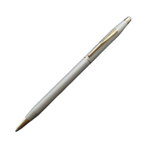 Cross Classic Century系列磨砂灰金夾原子筆(CRS-CC-GRY-GT-BP)